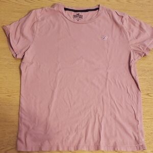 Hollister Blush Crewneck Tee
